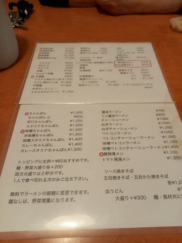メニュー