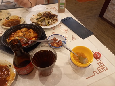 夕食