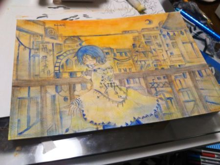 作業中
