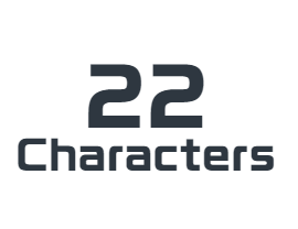 22characters