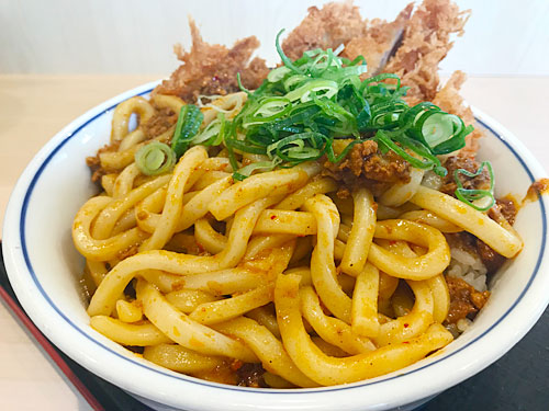 かつや　カレーうどんカツ丼