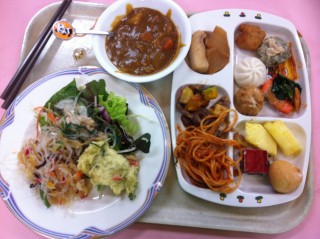 一日目夕食