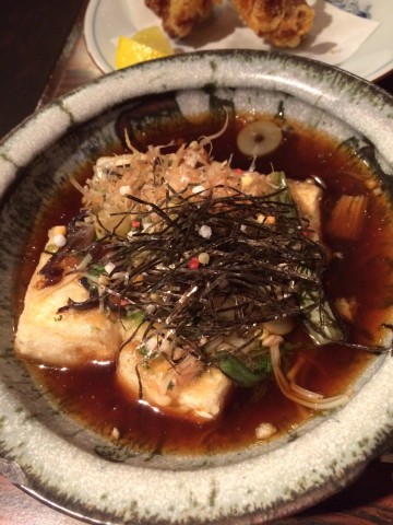 揚げだし豆腐