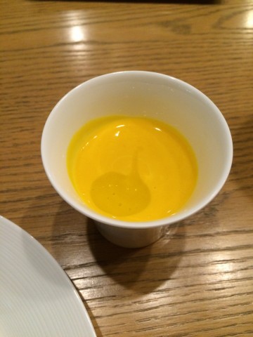 カボチャスープ