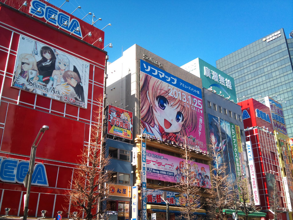 街頭広告 秋葉原に行ったら報告するブログ